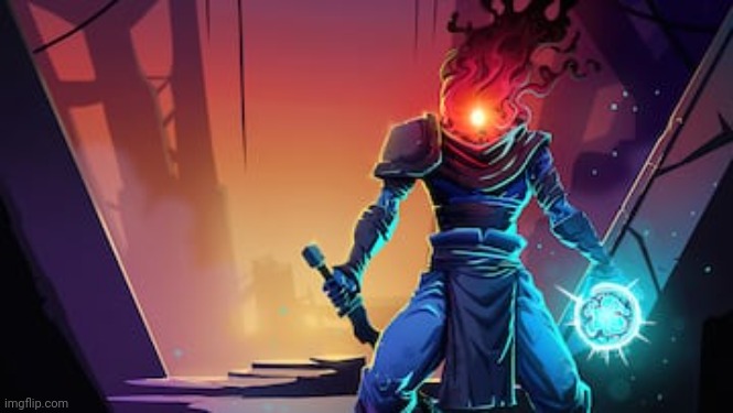 Dead Cells Prisoner | image tagged in dead cells prisoner | made w/ Imgflip meme maker