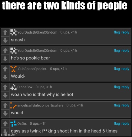 ㅤ | there are two kinds of people | made w/ Imgflip meme maker