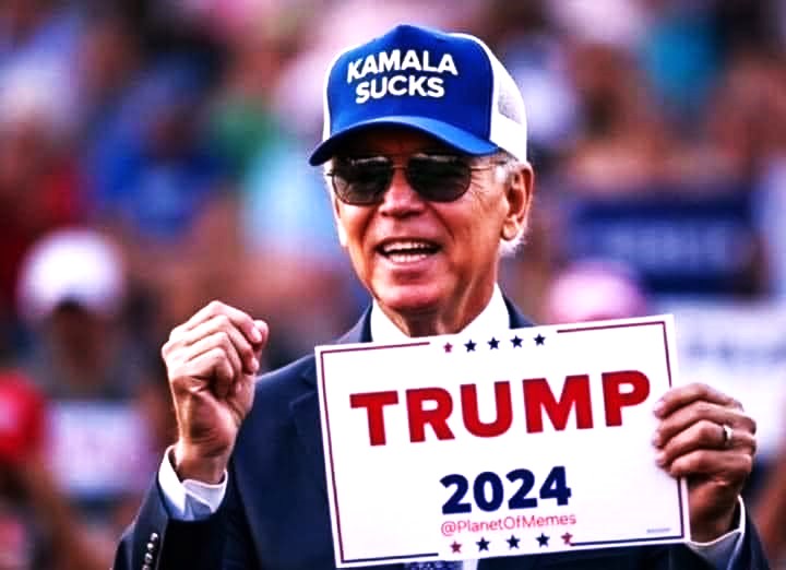 Biden for Trump in 2024 Blank Meme Template