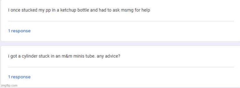2 in 1. for advice i say you saw off the whole thing | made w/ Imgflip meme maker