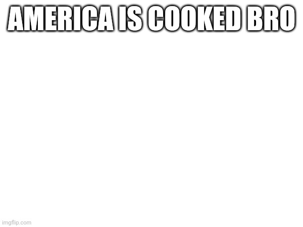 Hopefully Kamala wins (slightly better) | AMERICA IS COOKED BRO | made w/ Imgflip meme maker