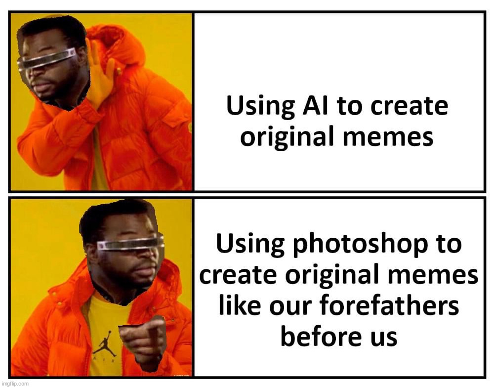 AI | image tagged in repost | made w/ Imgflip meme maker