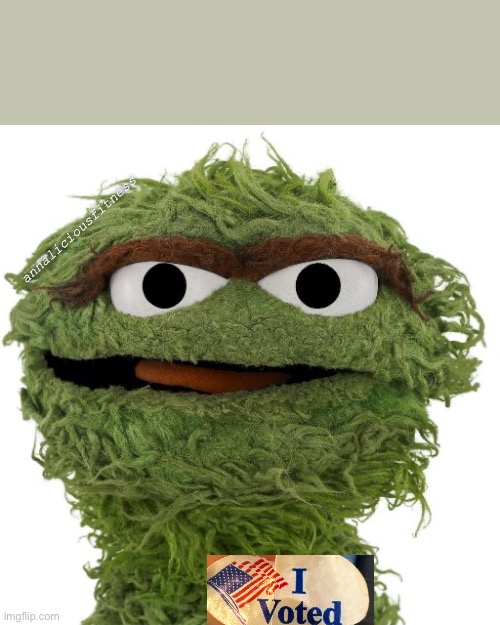 Oscar The Grouch | annaliciousfitness | image tagged in oscar the grouch | made w/ Imgflip meme maker