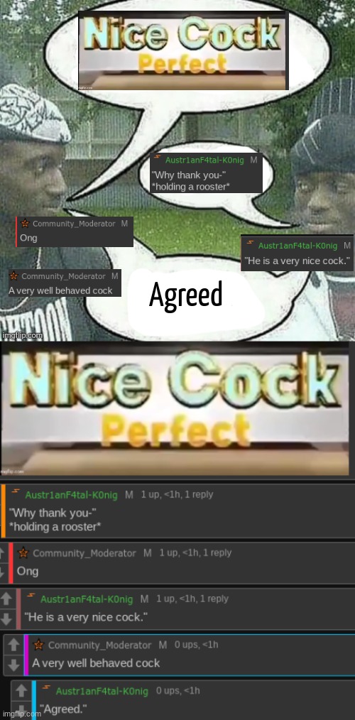 lol | Agreed | image tagged in we sell crack splendid | made w/ Imgflip meme maker