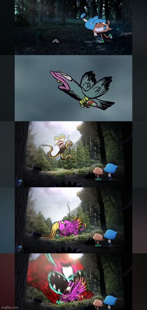 Forest of Doom's Food Chain Blank Meme Template