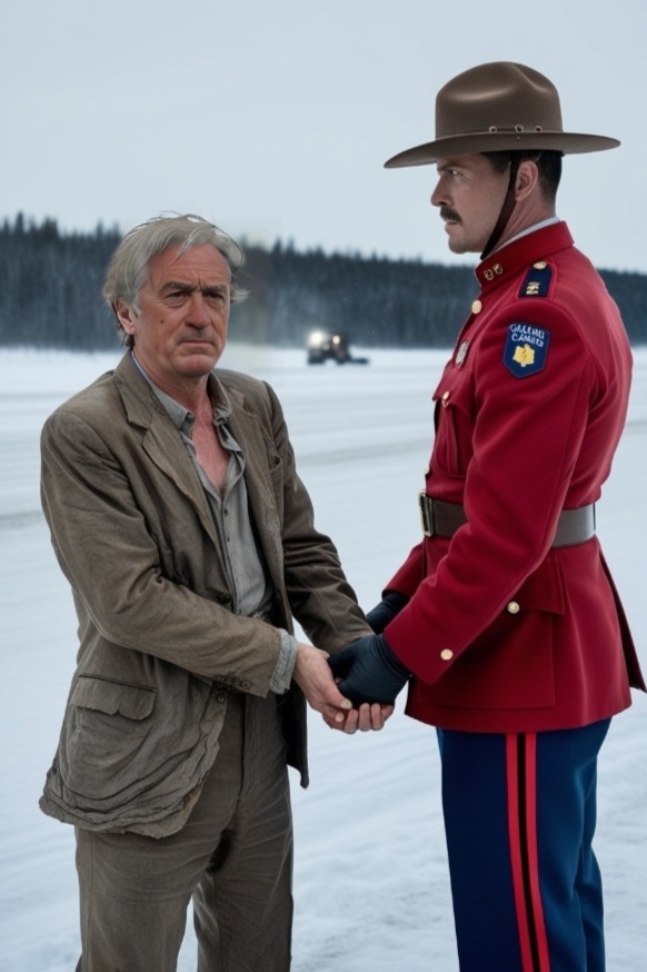 High Quality De Niro arrested by RCMP Blank Meme Template