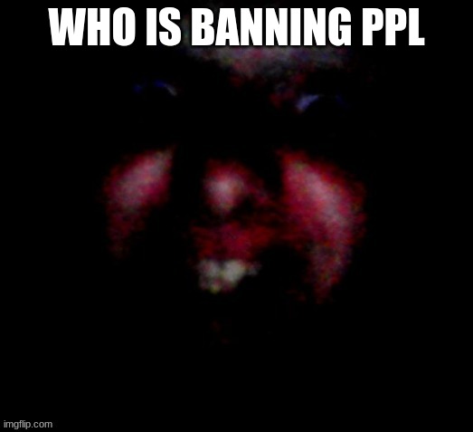 Nice to meat you | WHO IS BANNING PPL | image tagged in nice to meat you | made w/ Imgflip meme maker