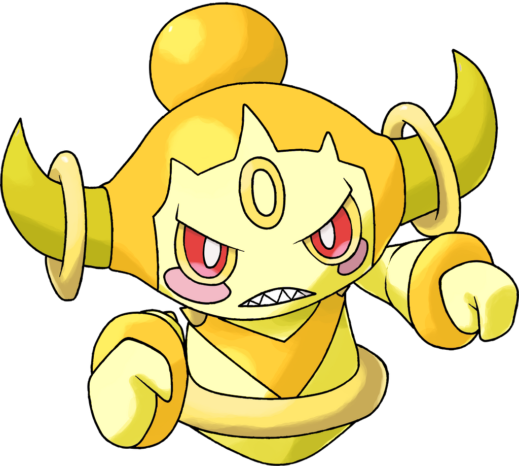 Angry Shiny Hoopa Blank Meme Template