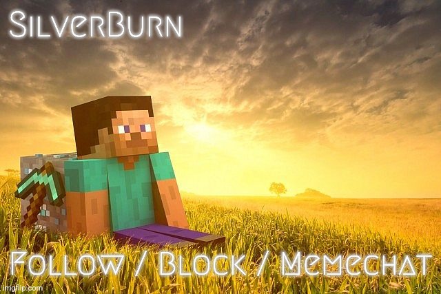 SilverBurn; Follow / Block / Memechat | made w/ Imgflip meme maker