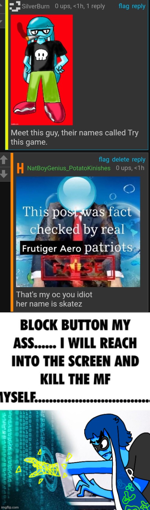 image tagged in block button my ass | made w/ Imgflip meme maker