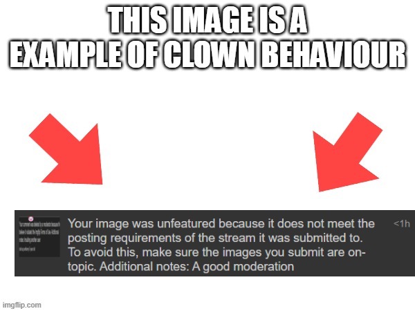 THEY BECAME WHAT THEY SWORE TO DESTROY | image tagged in this image is a example of clown behaviour | made w/ Imgflip meme maker