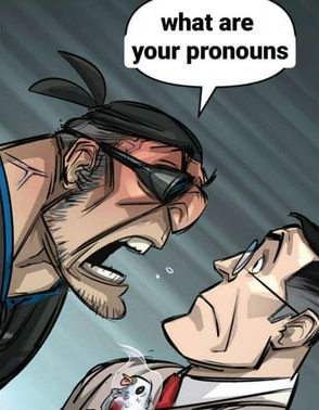 What are your pronouns Blank Meme Template