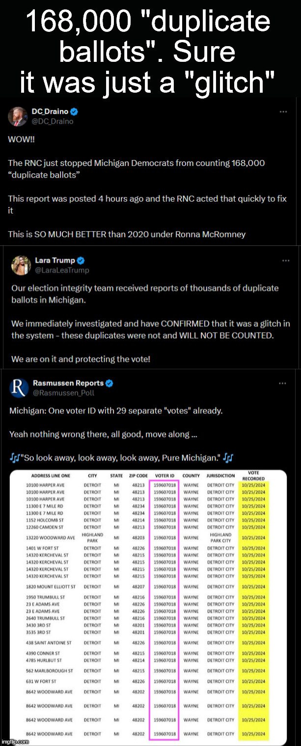 The attempt at disenfranchising voters in PA was blocked by a court! | 168,000 "duplicate ballots". Sure it was just a "glitch" | image tagged in pa voters,blocked from voting by democrats,disenfranchising voters,they have many ways to cheat | made w/ Imgflip meme maker