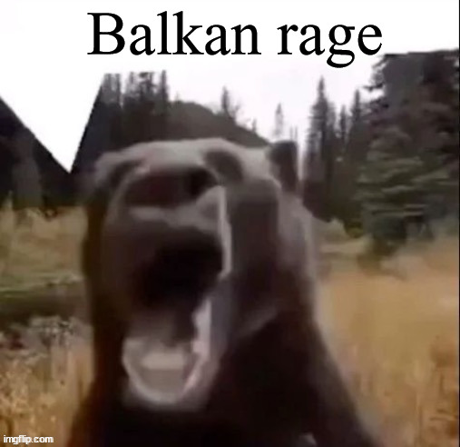 BalkanRage | Balkan rage | image tagged in fedy faber,lgbtq | made w/ Imgflip meme maker