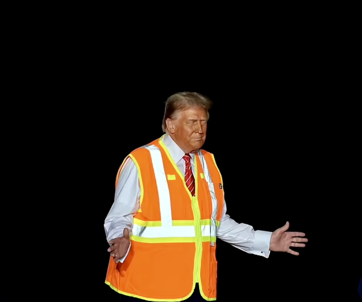 Trump garbage Blank Meme Template