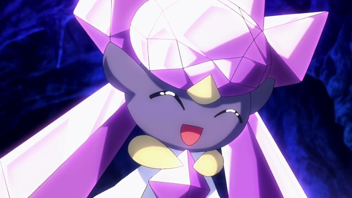 Smiling Diancie Blank Meme Template