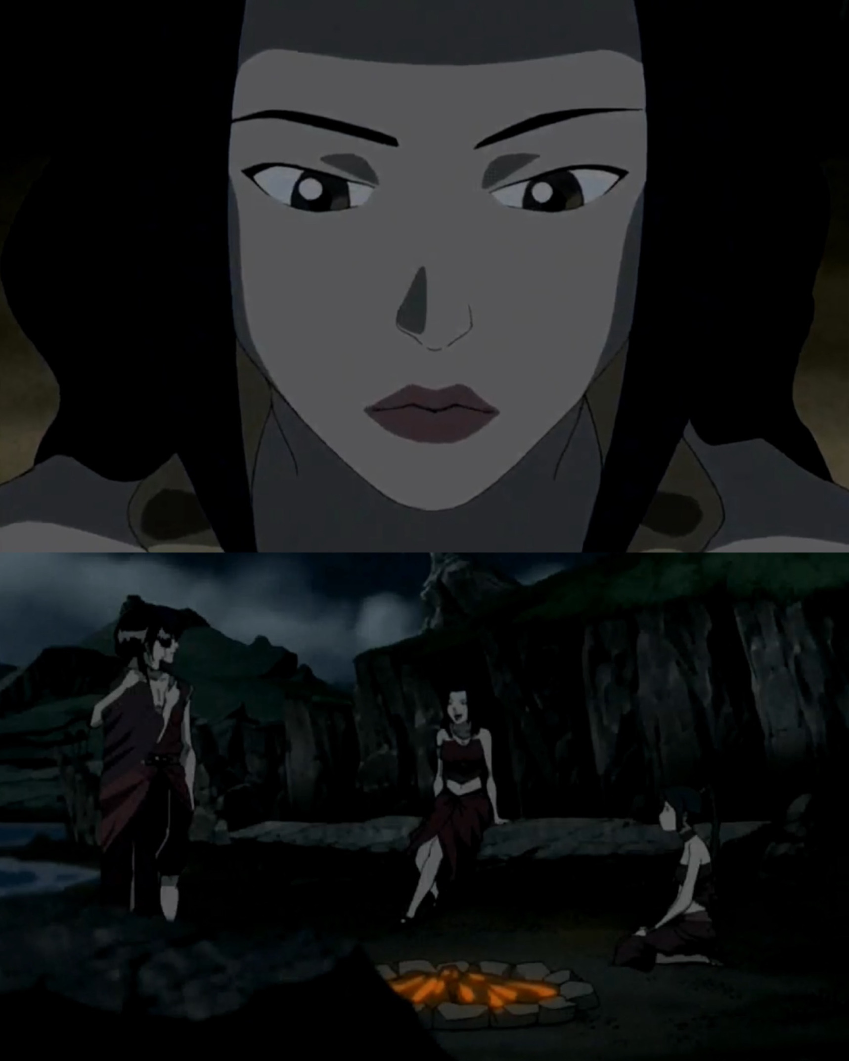 Azula my own mother thought I was a monster Blank Meme Template