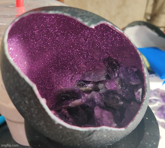 Gn chat, here's geode progress | made w/ Imgflip meme maker
