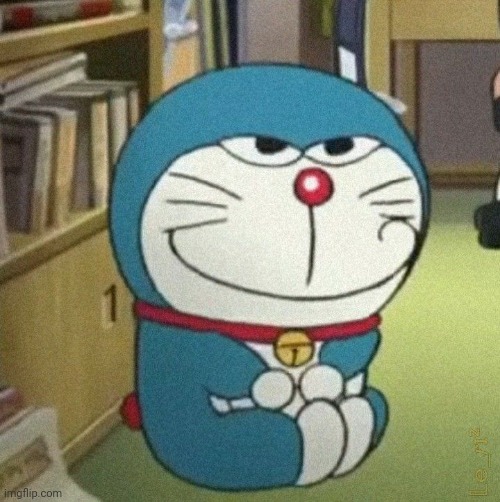 Naughty | image tagged in doraemon | made w/ Imgflip meme maker