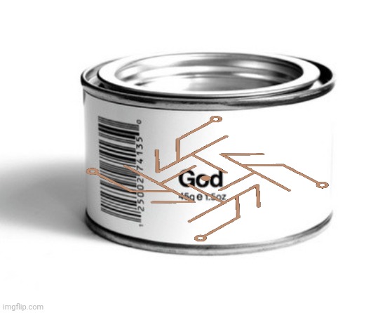 Lucky God In A Can | image tagged in god in a can | made w/ Imgflip meme maker