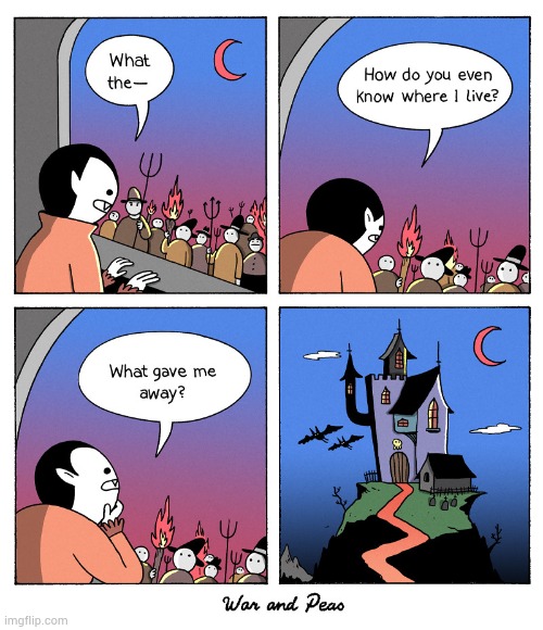 image tagged in memes,comics/cartoons,dracula,house,how,oh | made w/ Imgflip meme maker