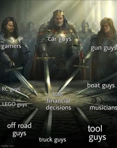 Bad financial decisions | tool | image tagged in car,truck,tools | made w/ Imgflip meme maker