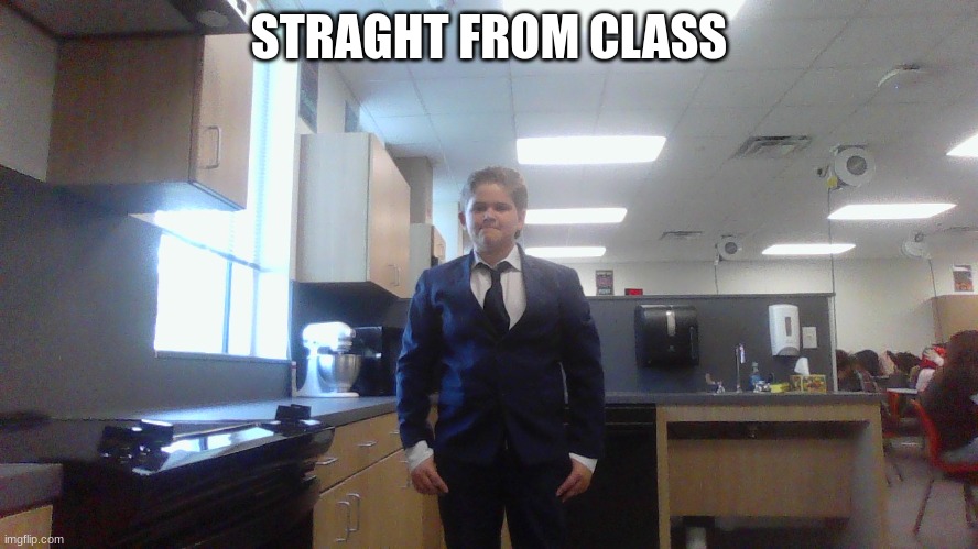 STRAGHT FROM CLASS | made w/ Imgflip meme maker