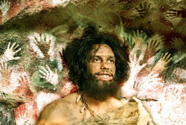 Stoned Caveman Blank Meme Template