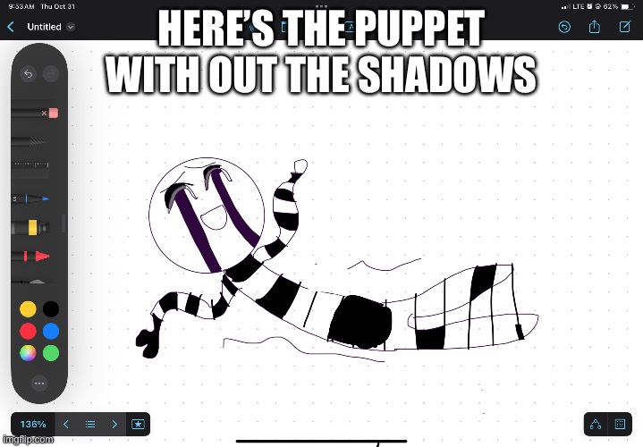 HERE’S THE PUPPET WITH OUT THE SHADOWS | made w/ Imgflip meme maker