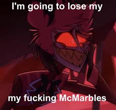 High Quality alastor marbles Blank Meme Template