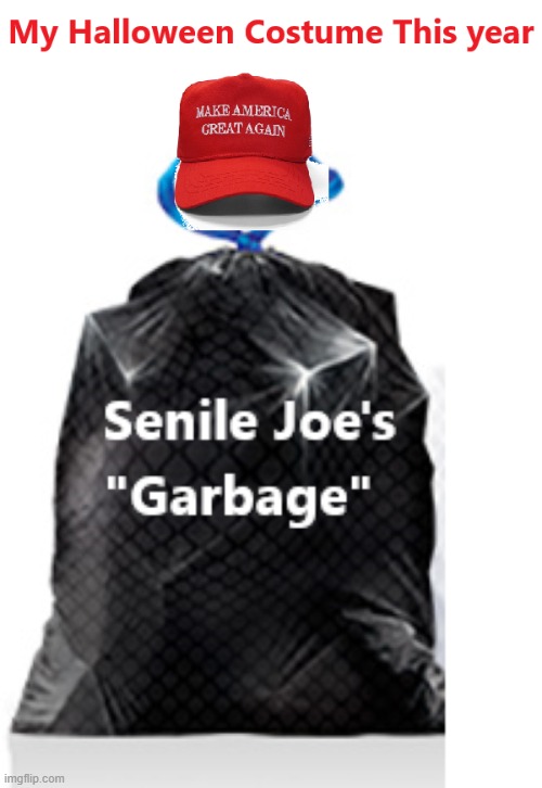 Senile Joe's "Garbage" | image tagged in libtards | made w/ Imgflip meme maker