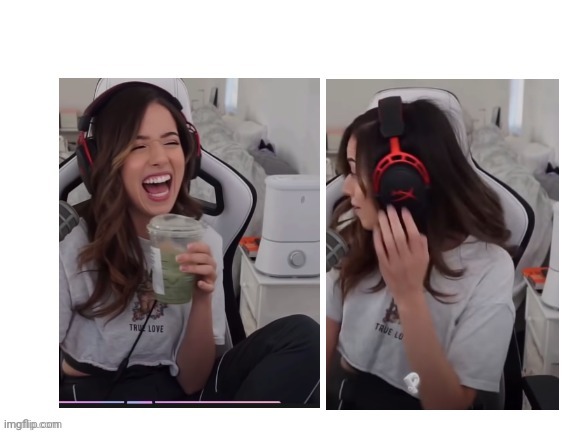 Pokimane happy sad | image tagged in pokimane happy sad | made w/ Imgflip meme maker