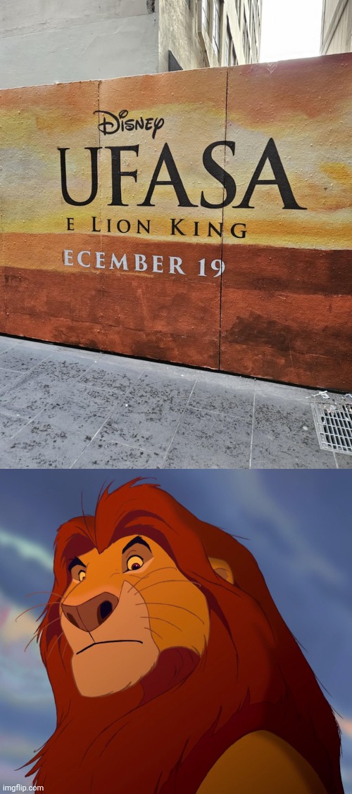 Drunken Disney sign | image tagged in disappointed mufasa,the lion king,mufusa,disney,you had one job,memes | made w/ Imgflip meme maker