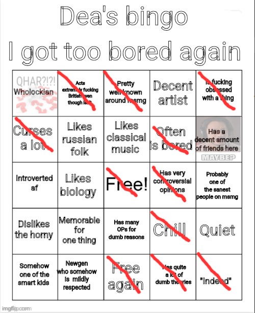 ash baby | image tagged in dea's bingo | made w/ Imgflip meme maker