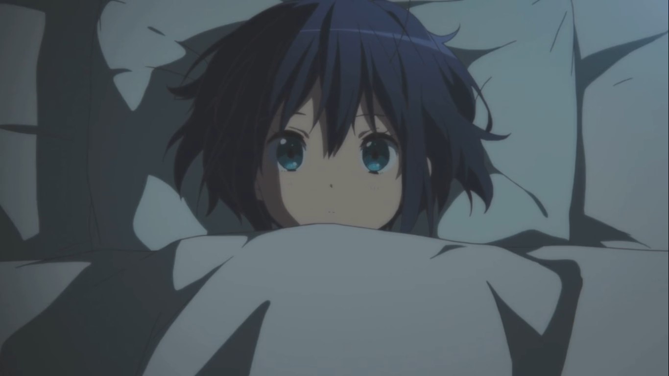 Rikka in bed Blank Meme Template