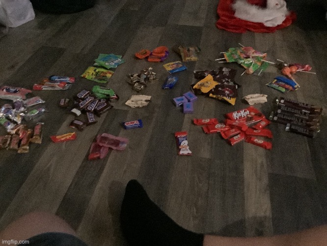 Spooky month candy haul | image tagged in lmao | made w/ Imgflip meme maker