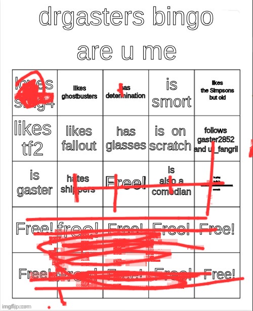 Wait wut YAAAAAA | image tagged in i think that bingo is cursed,undertale | made w/ Imgflip meme maker