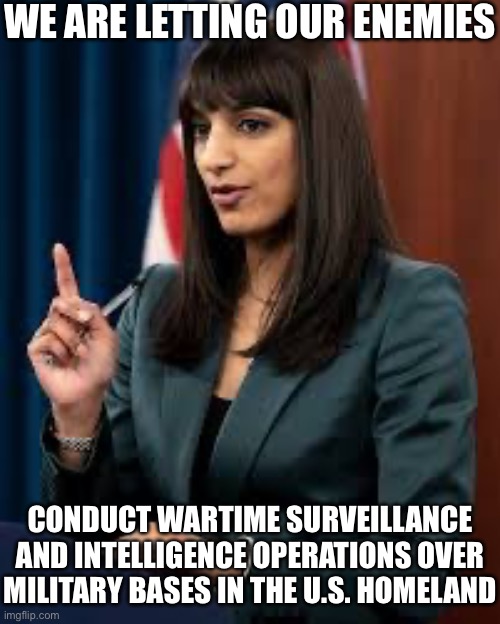 WE ARE LETTING OUR ENEMIES; CONDUCT WARTIME SURVEILLANCE AND INTELLIGENCE OPERATIONS OVER MILITARY BASES IN THE U.S. HOMELAND | image tagged in pentagon,enemy within,us military,chinese spy balloon,liberal hypocrisy,stupid liberals | made w/ Imgflip meme maker