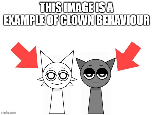 Worst love couple ever!!!! | image tagged in this image is a example of clown behaviour | made w/ Imgflip meme maker