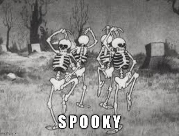 Spooky Scary... | S P O O K Y | image tagged in spooky scary | made w/ Imgflip meme maker