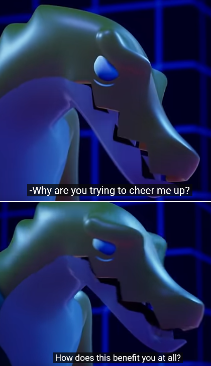 Why are you trying to cheer me up Blank Meme Template