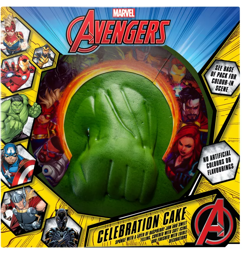 High Quality Marvel's Avengers Asda Cake Blank Meme Template