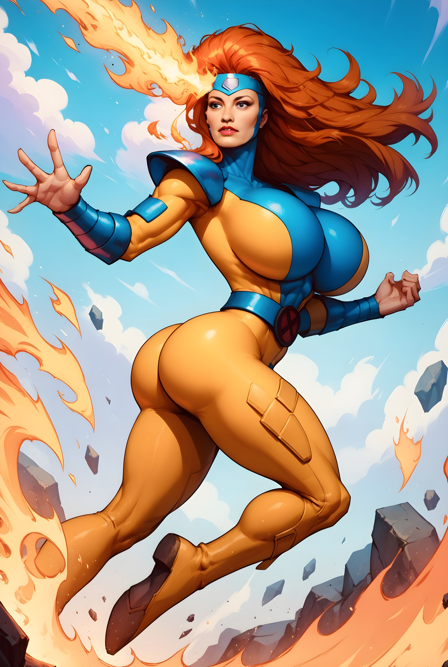 Jean Grey Blank Meme Template