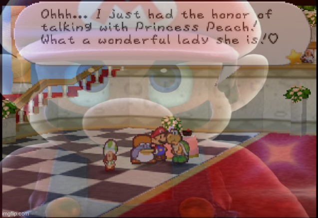im playing paper mario now :3 | made w/ Imgflip meme maker