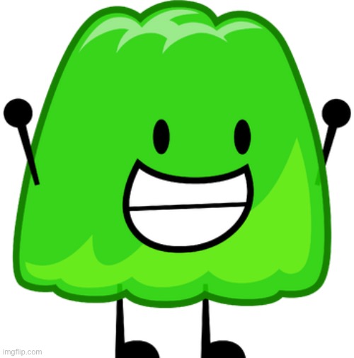 BFDI Gelatin | image tagged in bfdi gelatin | made w/ Imgflip meme maker