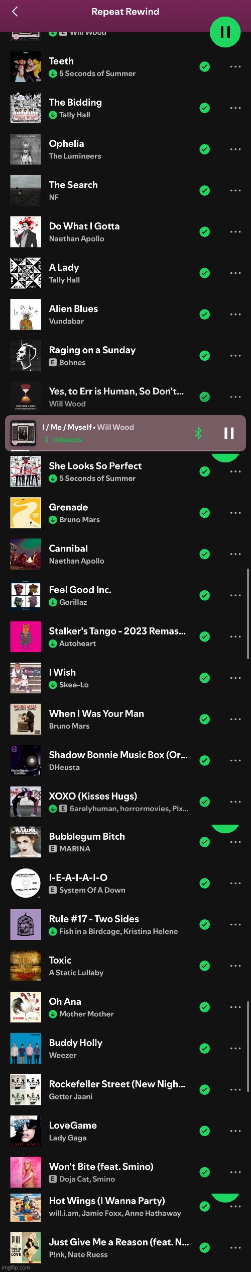 uh rate the old repeat songs | made w/ Imgflip meme maker