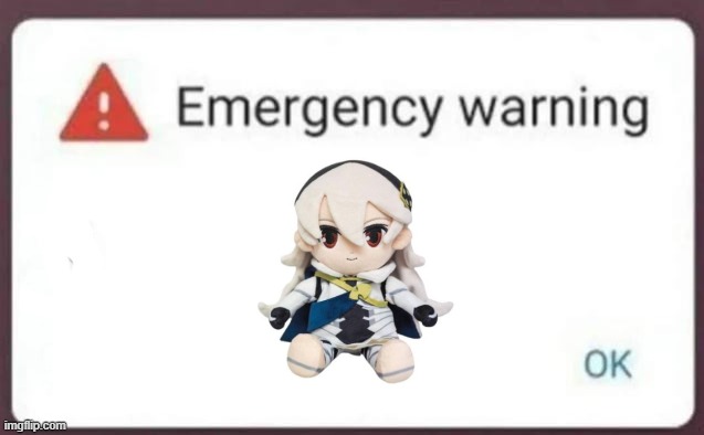 Emergency Warning | image tagged in emergency warning | made w/ Imgflip meme maker