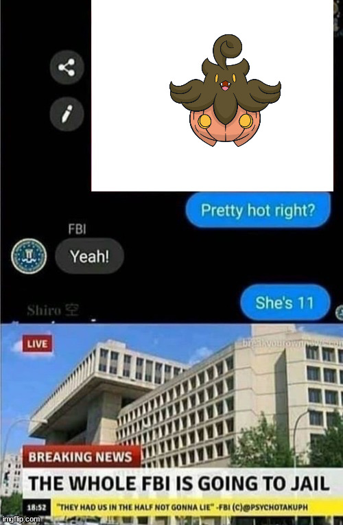 The whole FBI is going to jail | image tagged in the whole fbi is going to jail | made w/ Imgflip meme maker