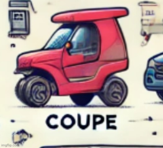 Hear me out though that'd make a cool one seat vehicle | made w/ Imgflip meme maker
