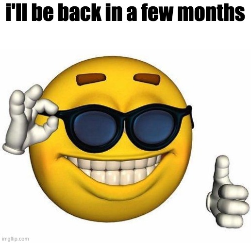 so don't remove my mod. | i'll be back in a few months | image tagged in thumbs up emoji | made w/ Imgflip meme maker